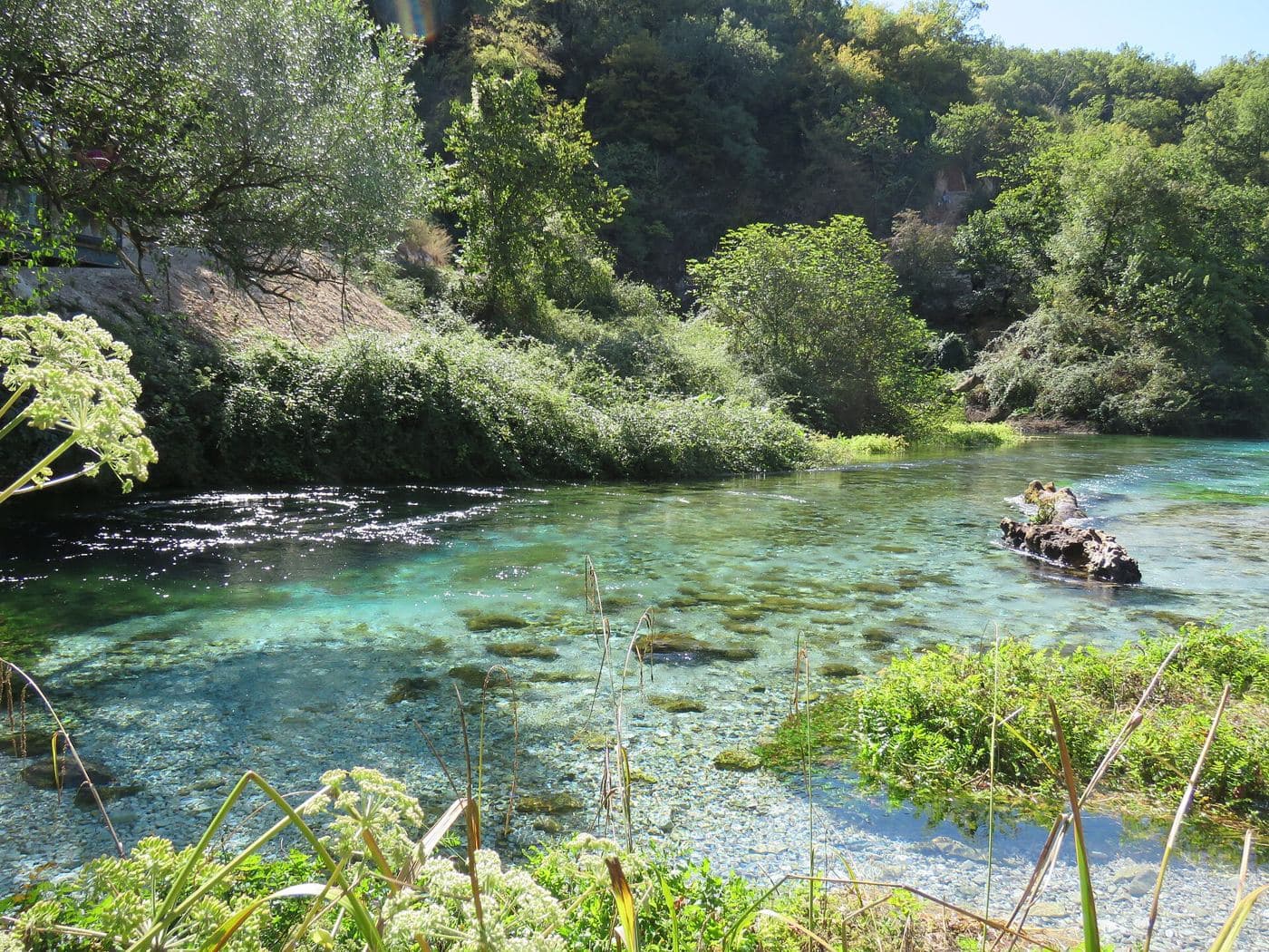 Syri i kalter, The Blue Eye, Albania.