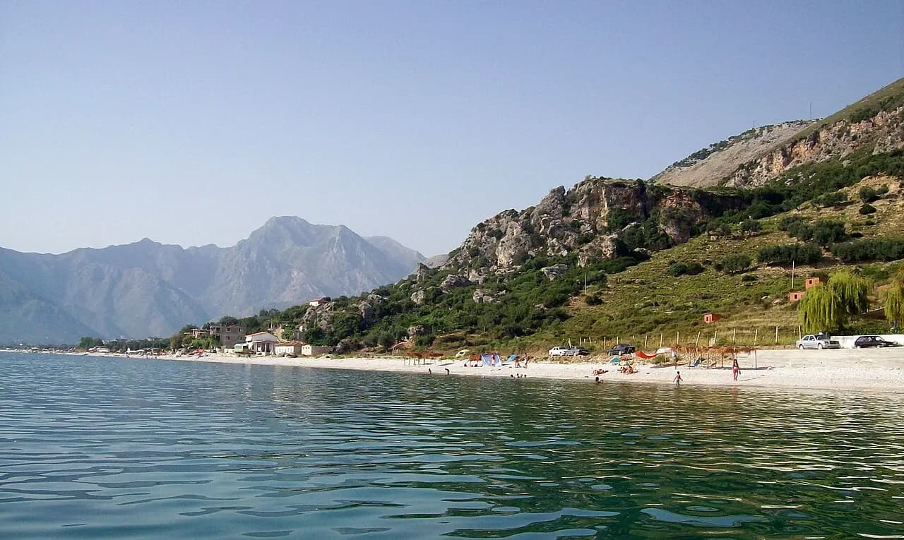 Strand bei Borsh (Albanien)