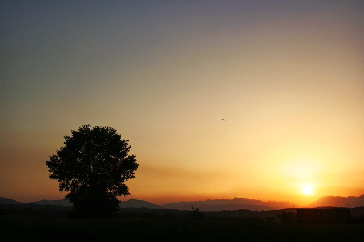 Sunset in Rahovec