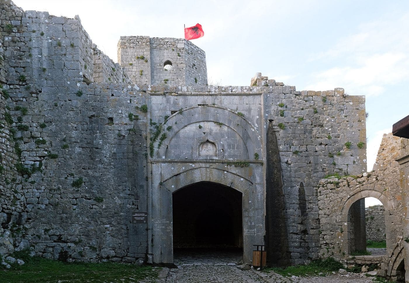 Rozafa Fortress near Shkodër, Albania.