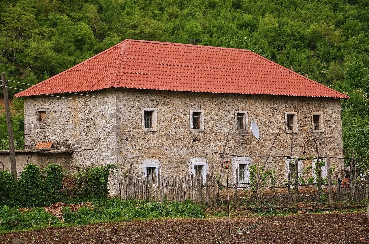 Stone house in Dragobi, Tropojë, Albania