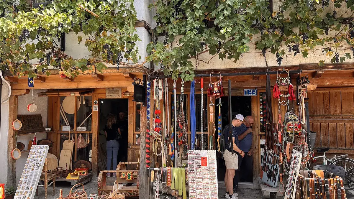 Shops in the Old Bazaar of Gjakova